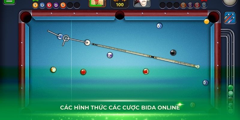 Các hình thức các cược bida online